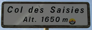 Col des Saisies - Sign 1