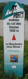 Col des saisies - Sign 2