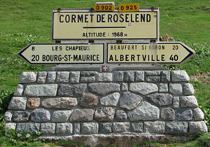 Cormet de Roselend - Tombstone