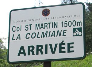 Col St Martin - sign