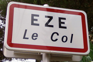 Eze le Col - sign