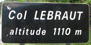 Col Lebraut - Sign