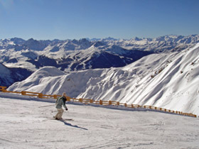 Katy at La Plagne